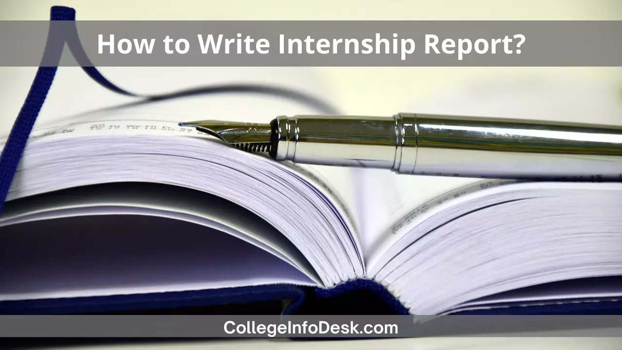 How to write internship report