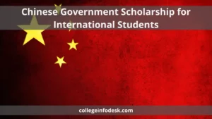 Chinese Government Scholarship for International Students