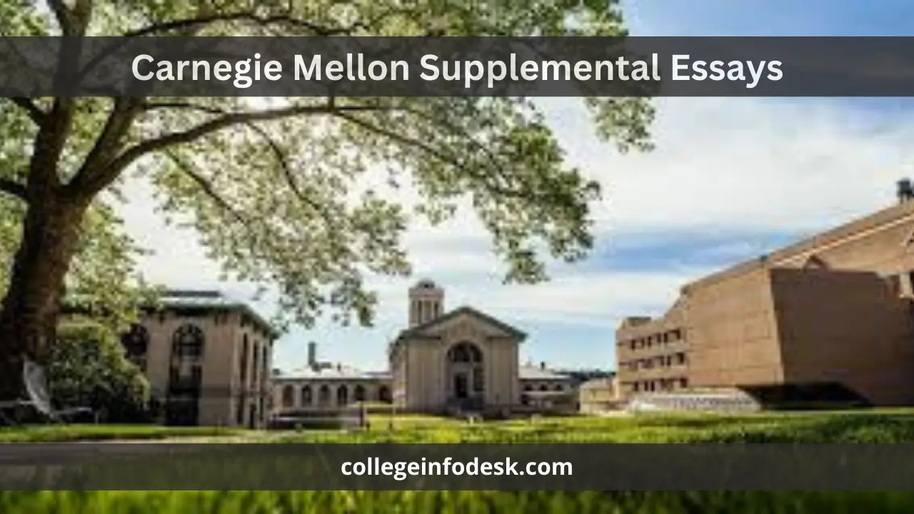 Carnegie Mellon Supplemental Essays