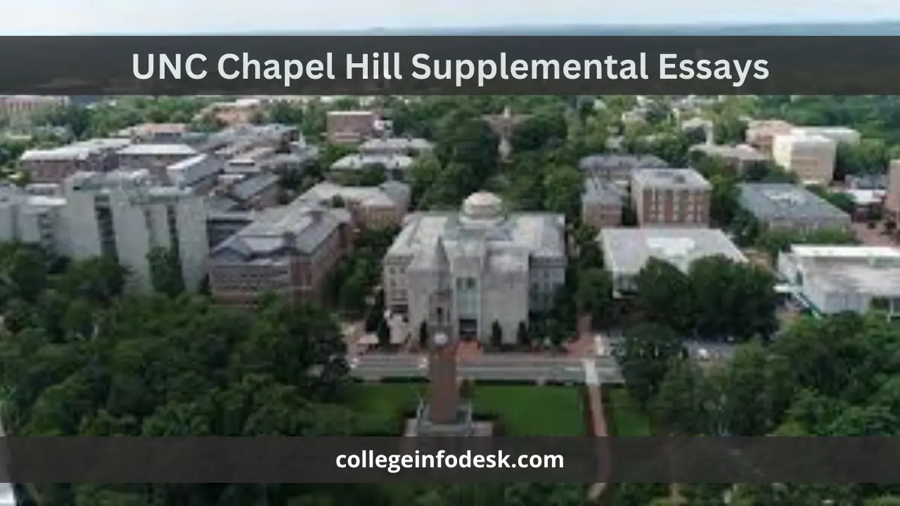 UNC Chapel Hill Supplemental Essays
