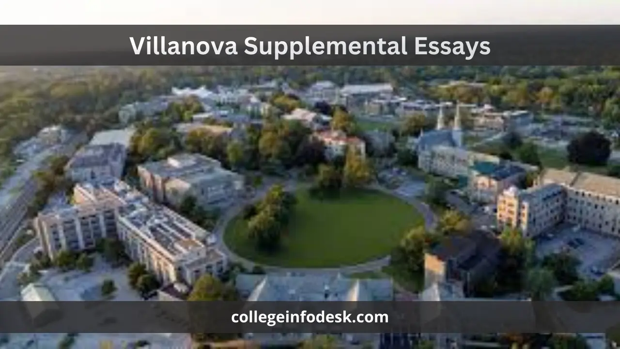 Villanova Supplemental Essays