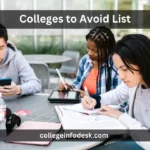 Colleges to Avoid List