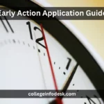 Early Action Application Guide