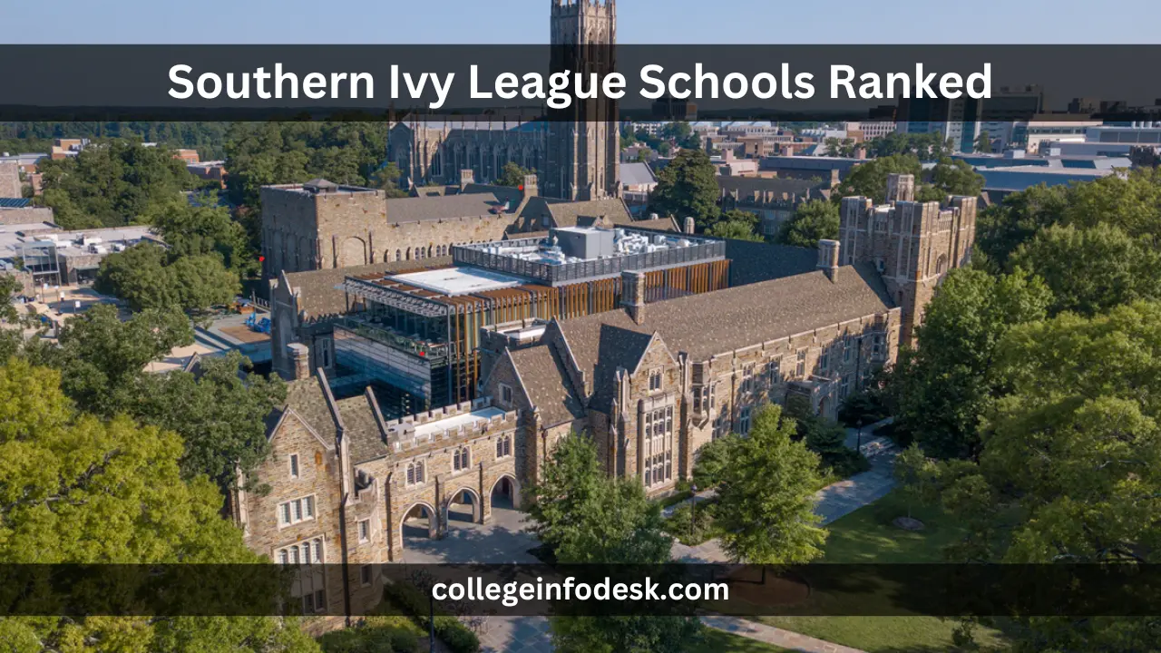 Southern Ivy League Schools Ranked