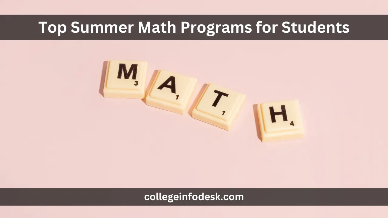 Top Summer Math Programs for Students