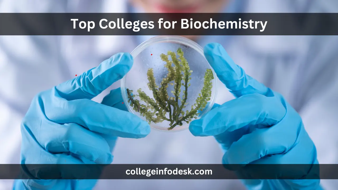 Top Colleges for Biochemistry